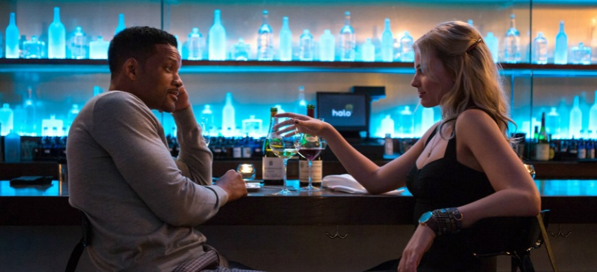 Will Smith and Margot Robbie in 'Focus'